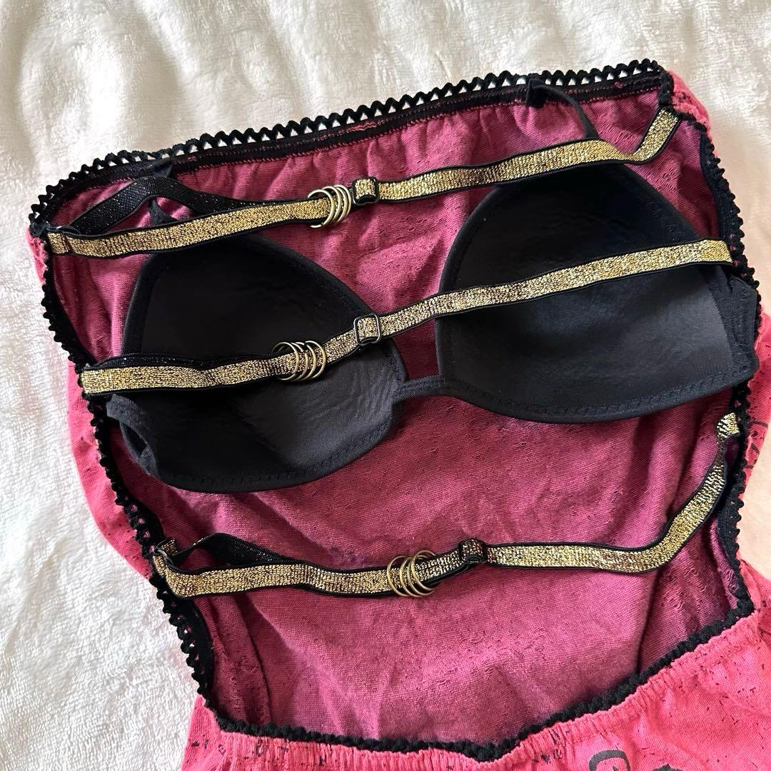 元祖【d.i.a.】背中ガンあき スカルベアトップ 平成当時物