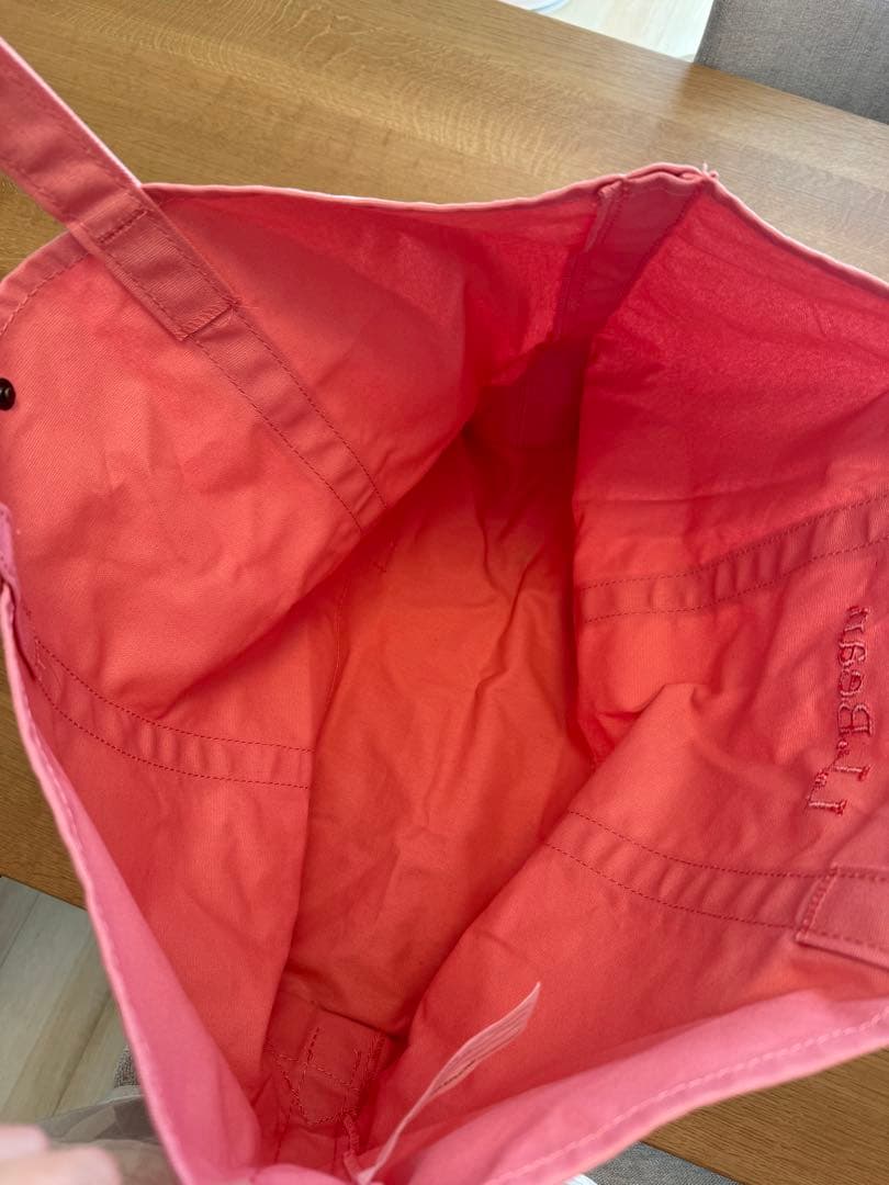 【L.L.Bean for SALON】別注Grocery Tote ピンク