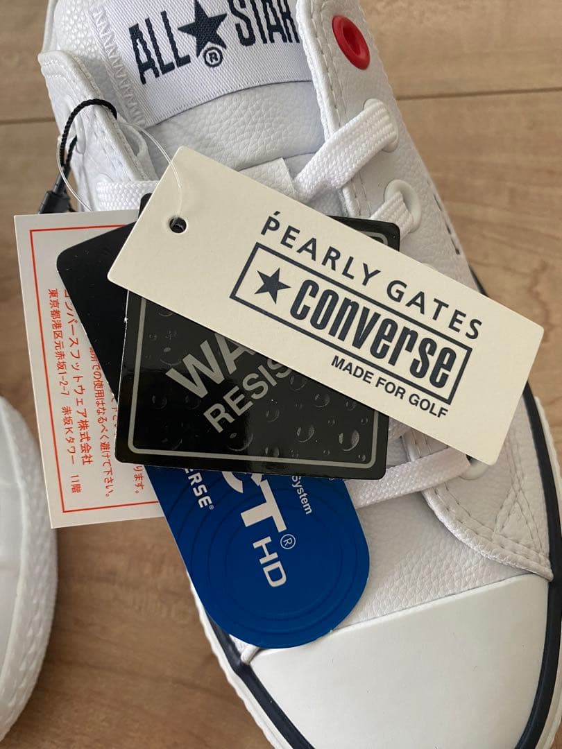 【新品】PEARLY GATES converseコラボ スニーカー ホワイト
