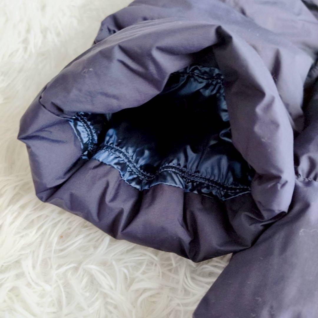 ◾︎極美品◾︎ ユニクロ +J ウルトラライトダウンフーデットコート ネイビー L