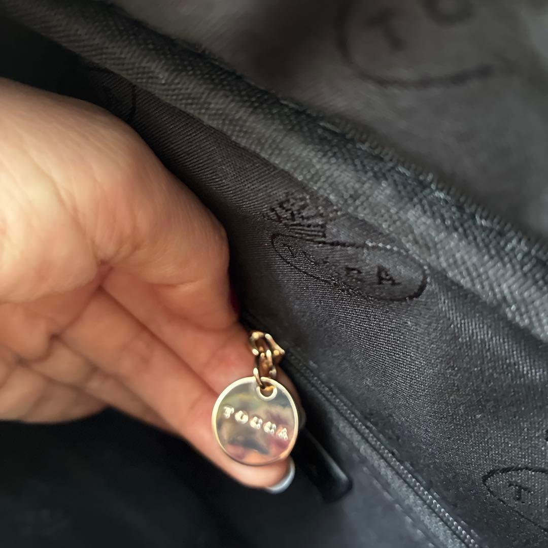 TOCCA 本革☆ボストンバッグ☆ブラック 美品