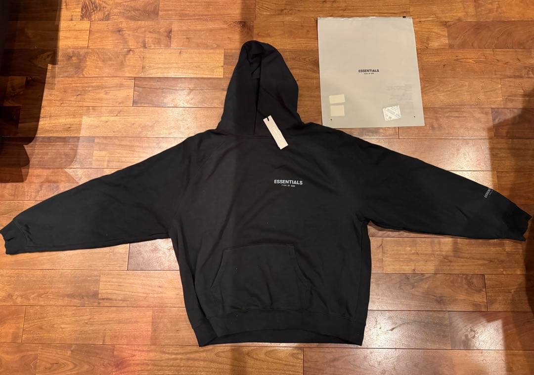 新品未使用 SSENSSE 正規ESSENTIALSフーディXXL ブラック