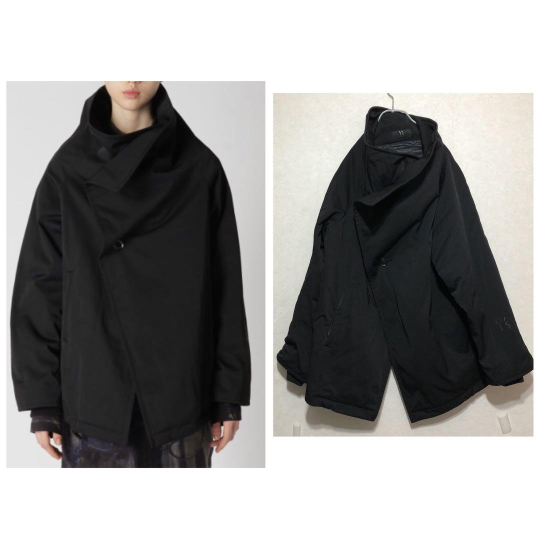 y's NY/CHINO CLOTH WRAP COAT ラップコート　ワイズ