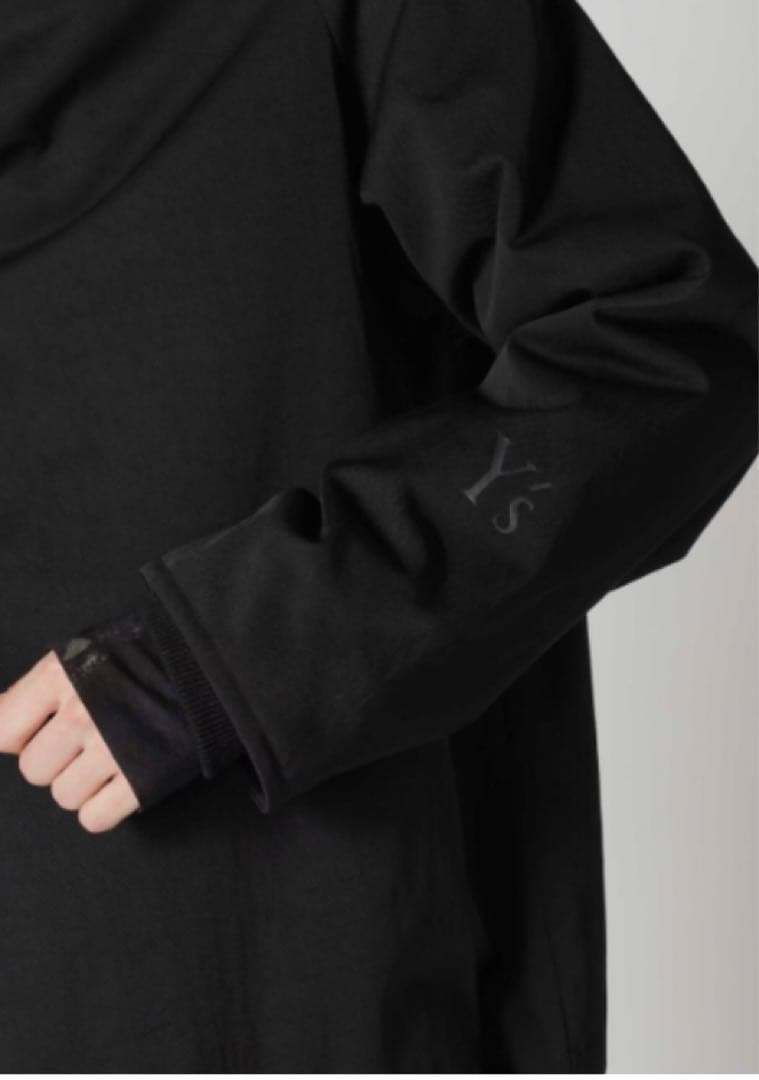 y's NY/CHINO CLOTH WRAP COAT ラップコート　ワイズ