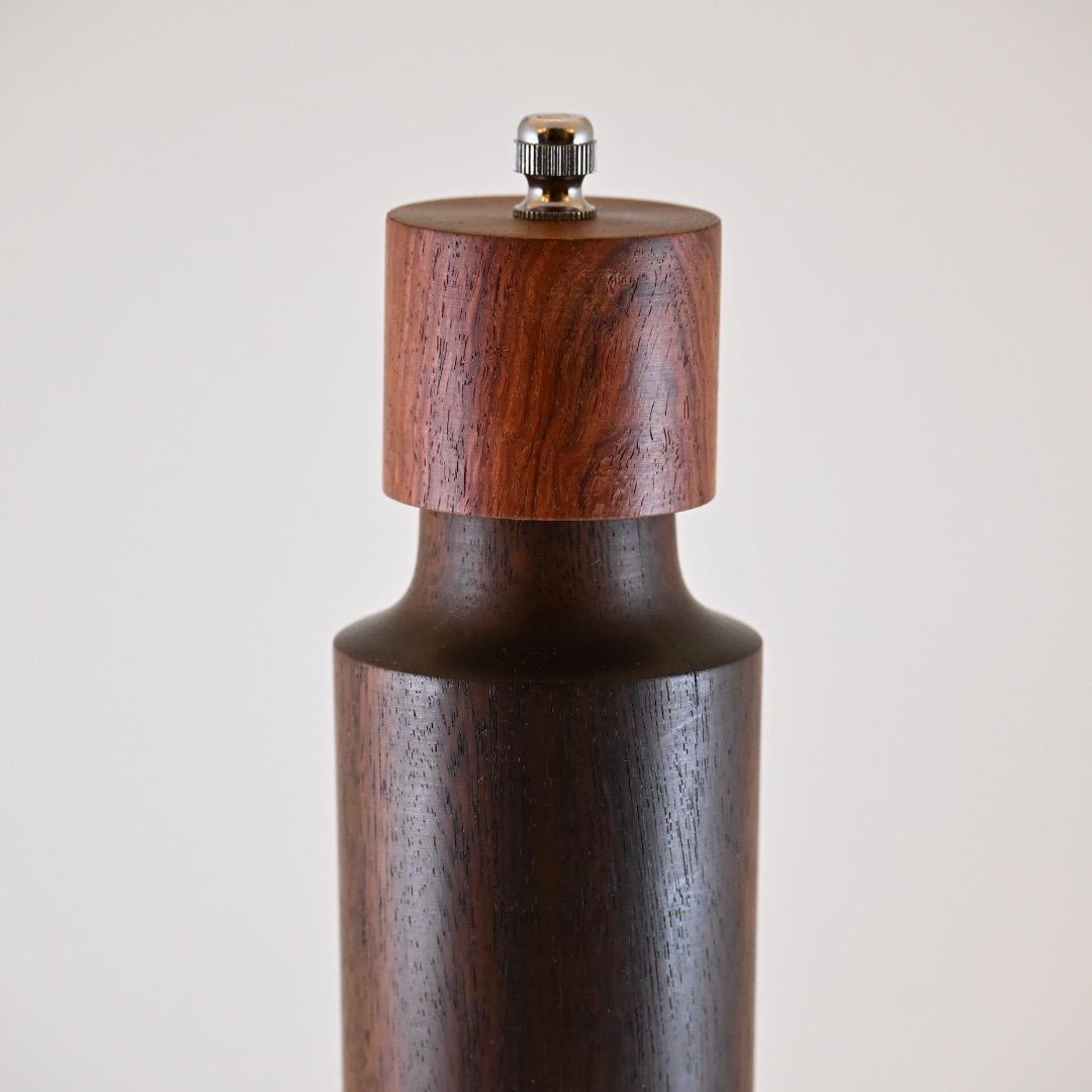 北欧デンマーク雑貨【美デザイン】入手困難最高級木材「ローズウッド」ペッパーミル