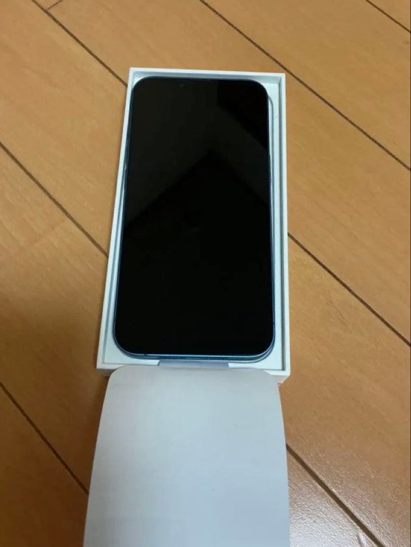 開封済み未使用品 iPhone 13 ブルー blue 128gb