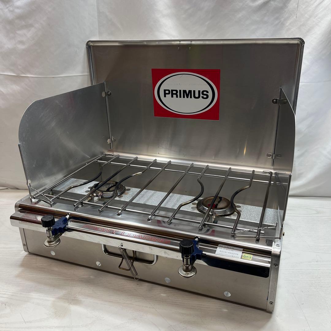 希少品 イワタニプリムス P-2FLA-AL ツーバーナーコンロ