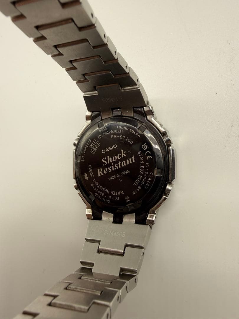 時計 CASIO G-SHOCK GM-B2100BD-1AJF Bluetooth