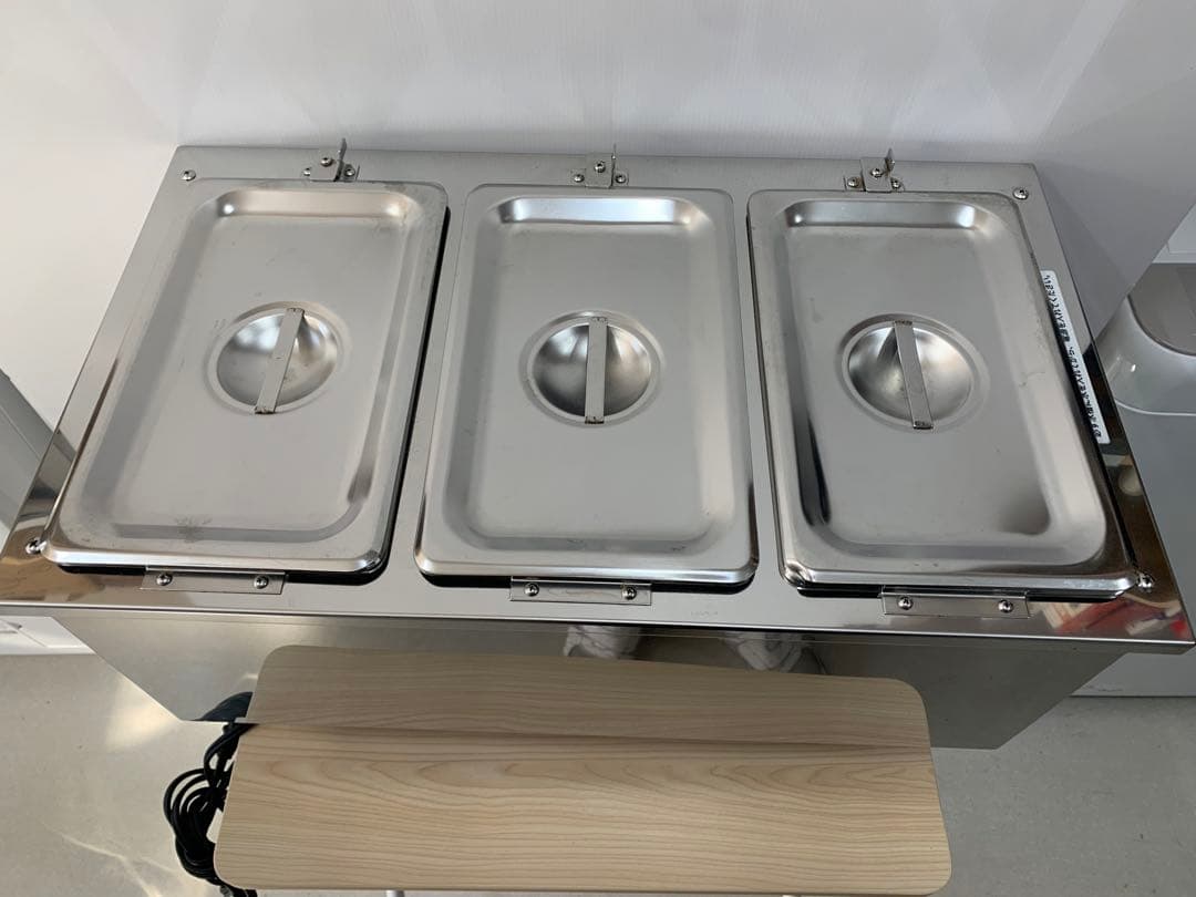 中古　エイシンフードウォーマー電気100v