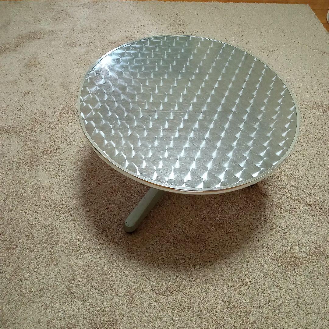 【希少】ヴィンテージアルミテーブル