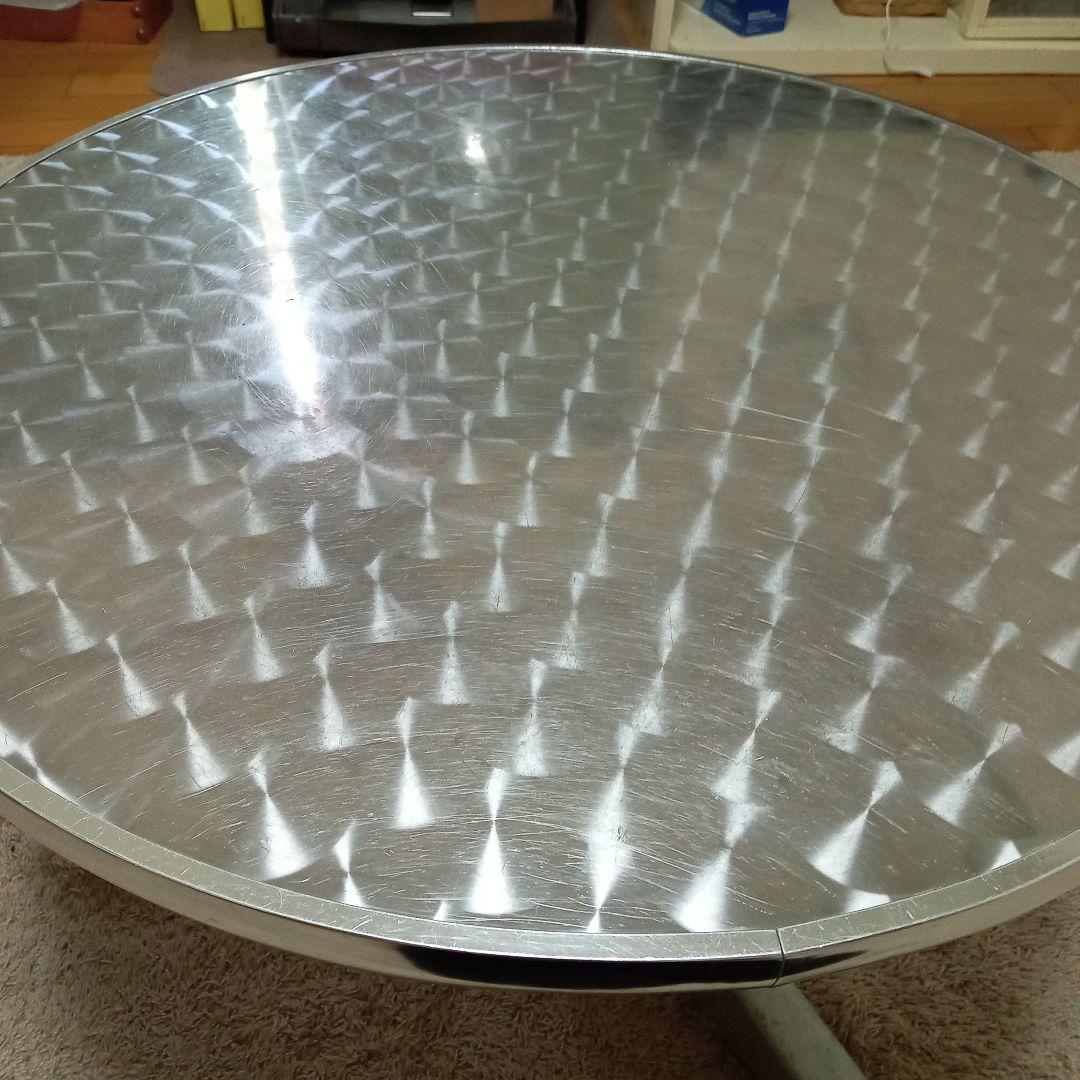 【希少】ヴィンテージアルミテーブル