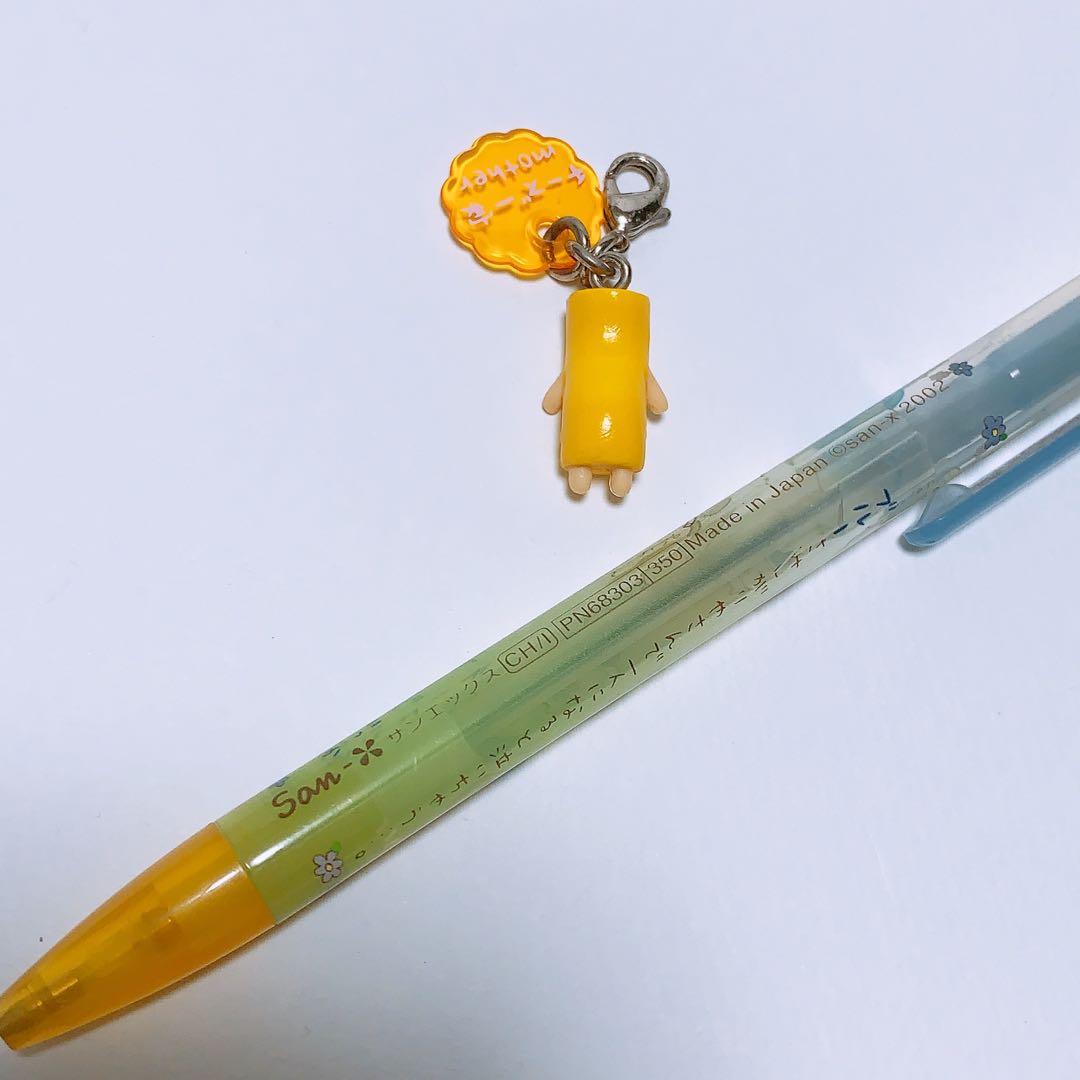 平成レトロ　サンエックス　シャープペン　チャーム　セット　チーズ一家
