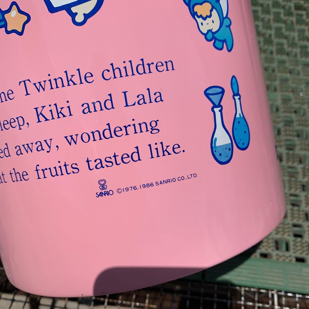 トゥインクルスターズ　キキララ　サンリオ　ゴミ箱　④