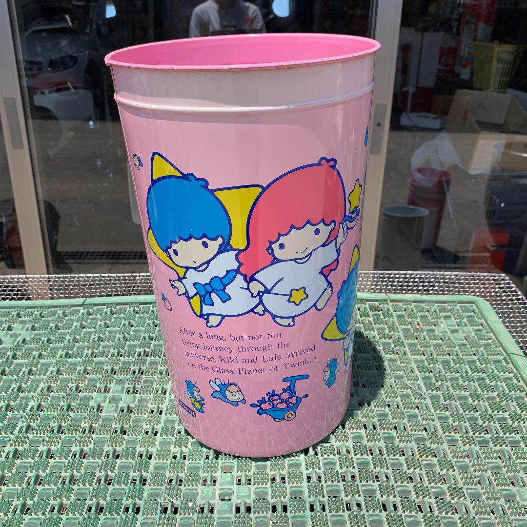 トゥインクルスターズ　キキララ　サンリオ　ゴミ箱　④