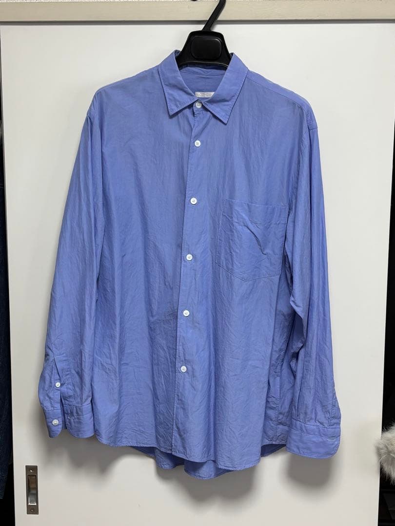 COMOLI コモリシャツ SAX サックス