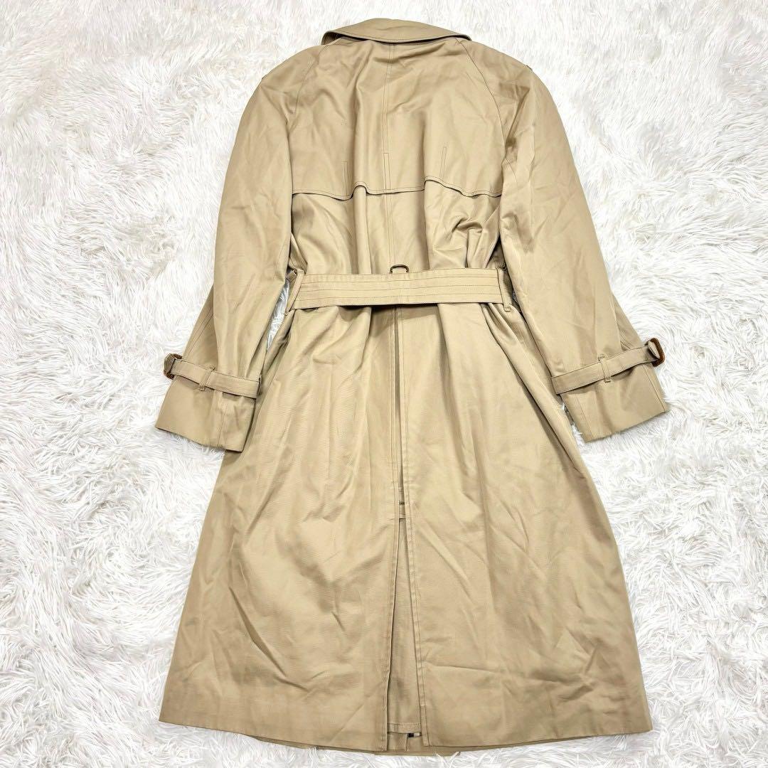 アクアスキュータム ライナー付きトレンチコート ベージュ Aqua5 チェック