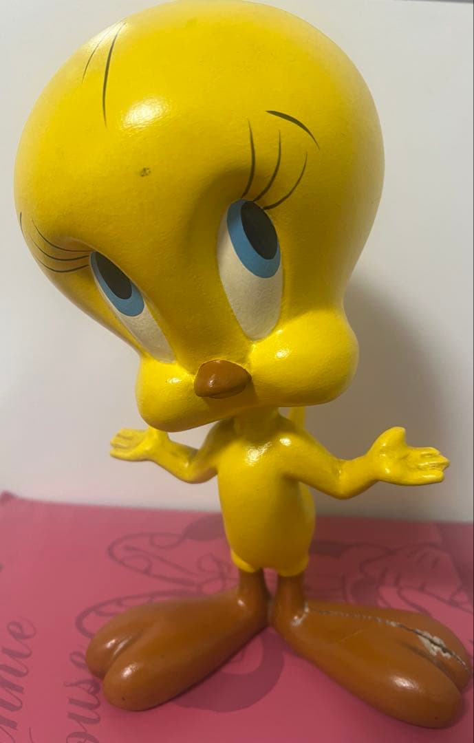 ワーナーブラザーズ　トゥイーティー 置物　フィギュア　ヴィンテージ　刻印あり