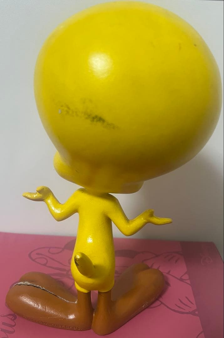 ワーナーブラザーズ　トゥイーティー 置物　フィギュア　ヴィンテージ　刻印あり