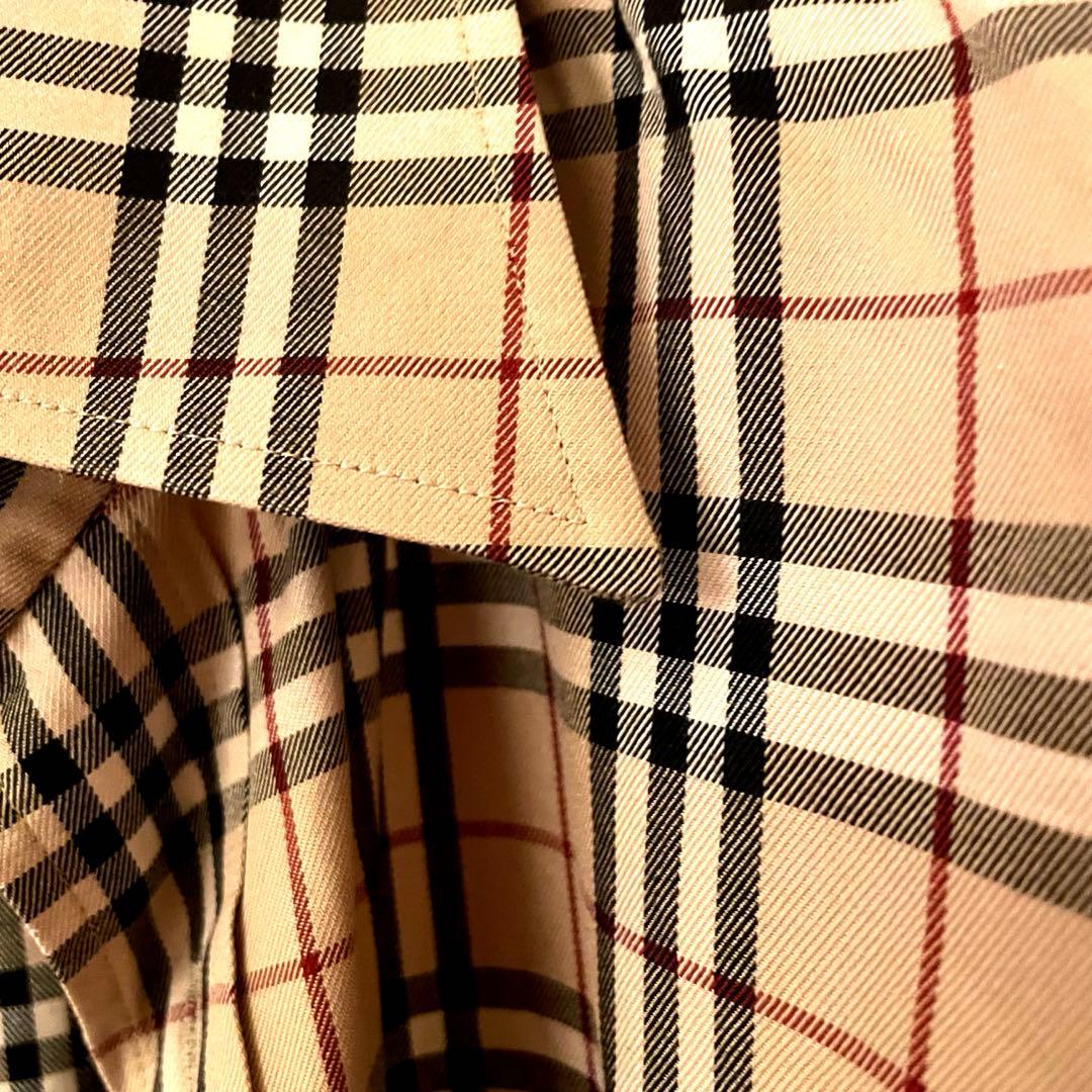 BURBERRY バーバリー ロンドンノバチェック 長袖シャツ Lサイズ メンズ