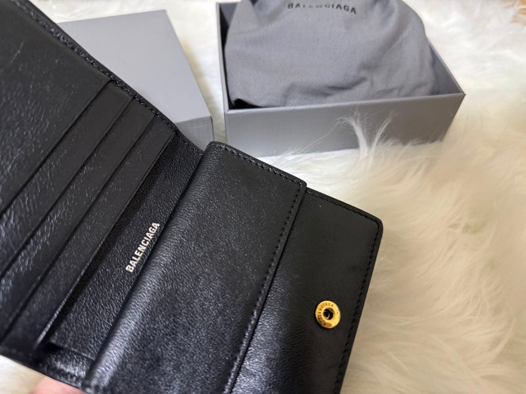 spanky 「美品」BALENCIAGA 折りたたみ財布