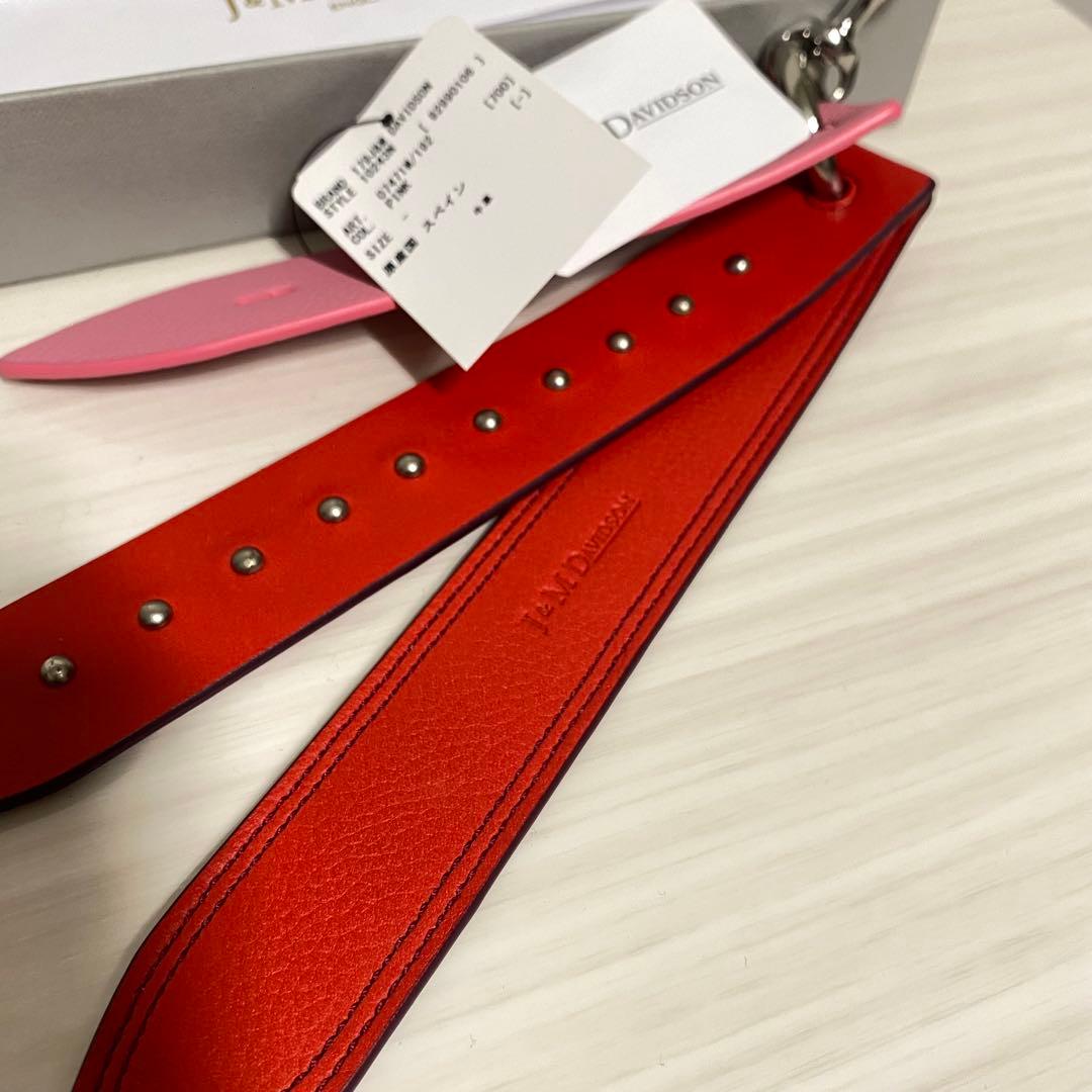 J&M DAVIDSON レザーベルト チャーム 新品未使用 定価29,700円