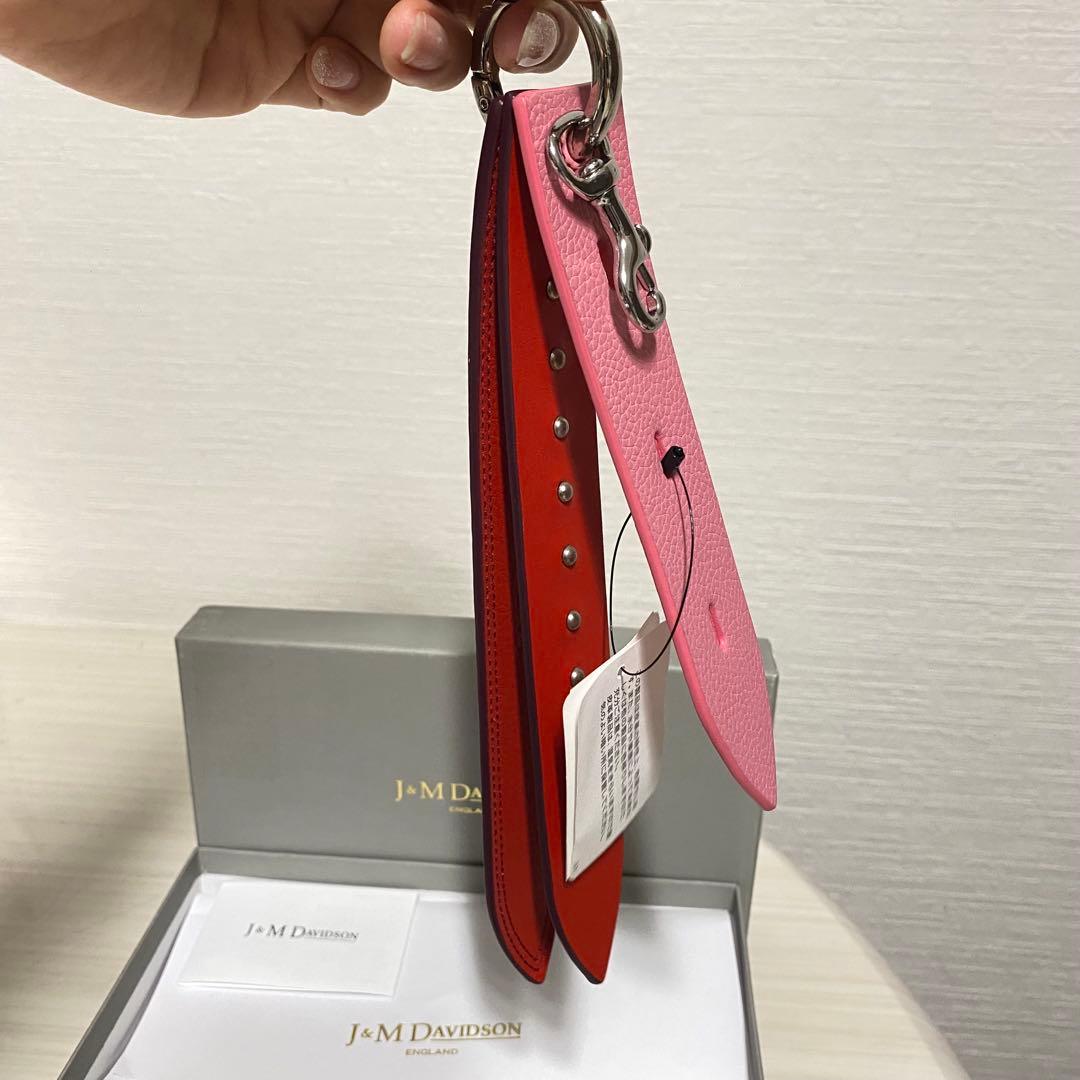 J&M DAVIDSON レザーベルト チャーム 新品未使用 定価29,700円