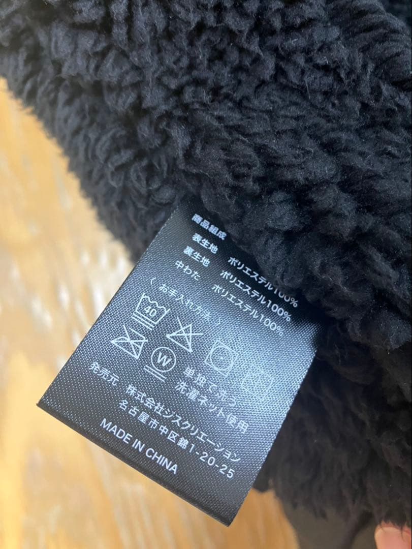 LUGHウォーマーベスト ショート レギュラーフィット ミッドナイトブラック