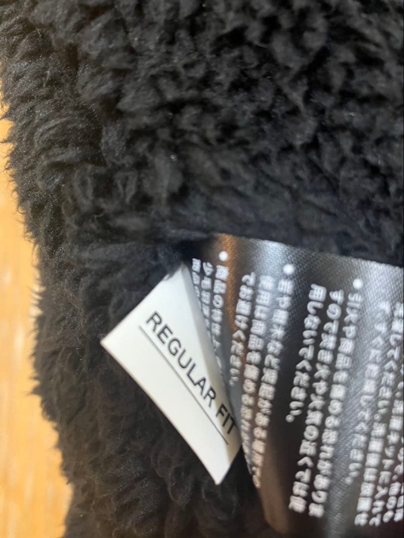 LUGHウォーマーベスト ショート レギュラーフィット ミッドナイトブラック