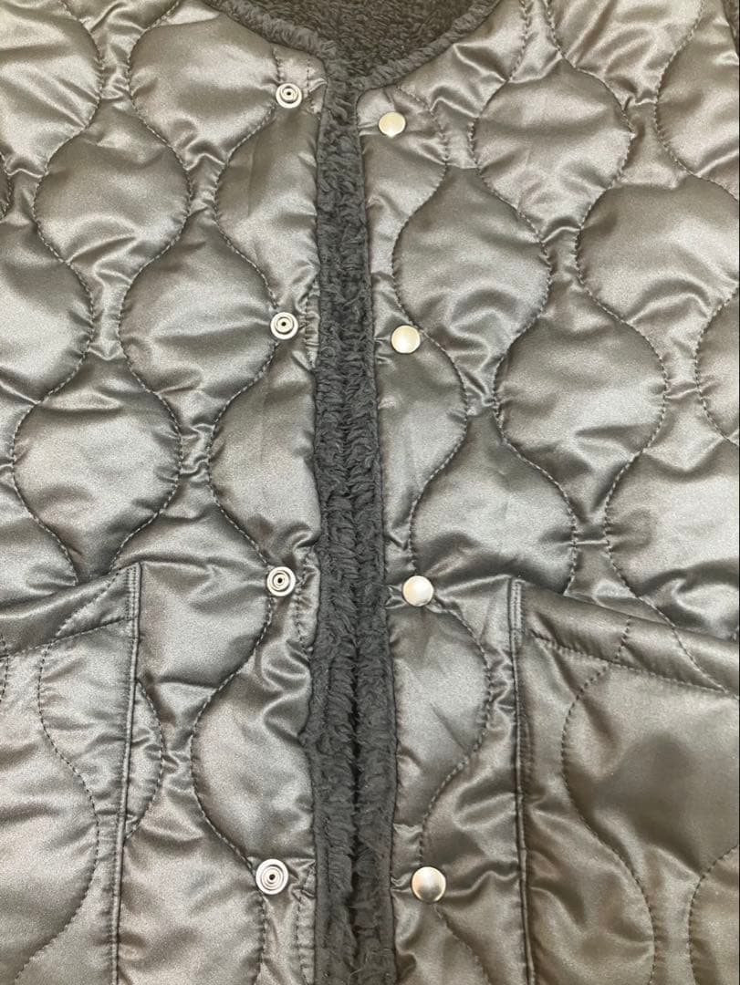 LUGHウォーマーベスト ショート レギュラーフィット ミッドナイトブラック