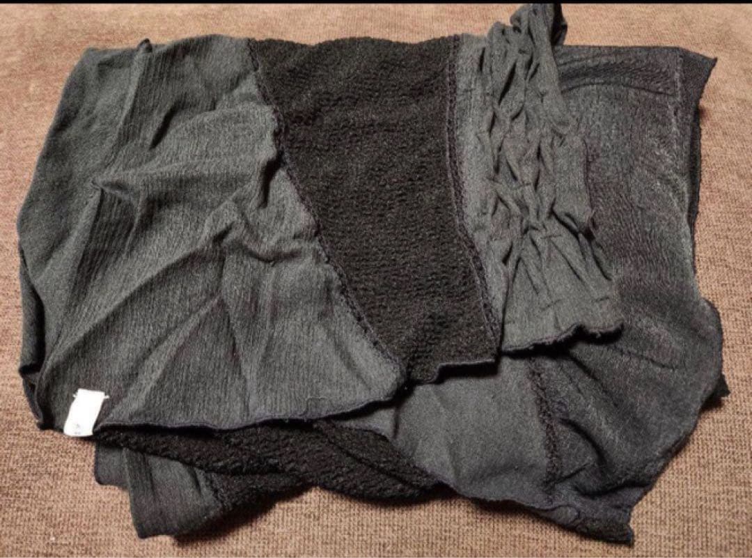 XLIM SYNOPSIS.4 SCARF スカーフ　ブラック