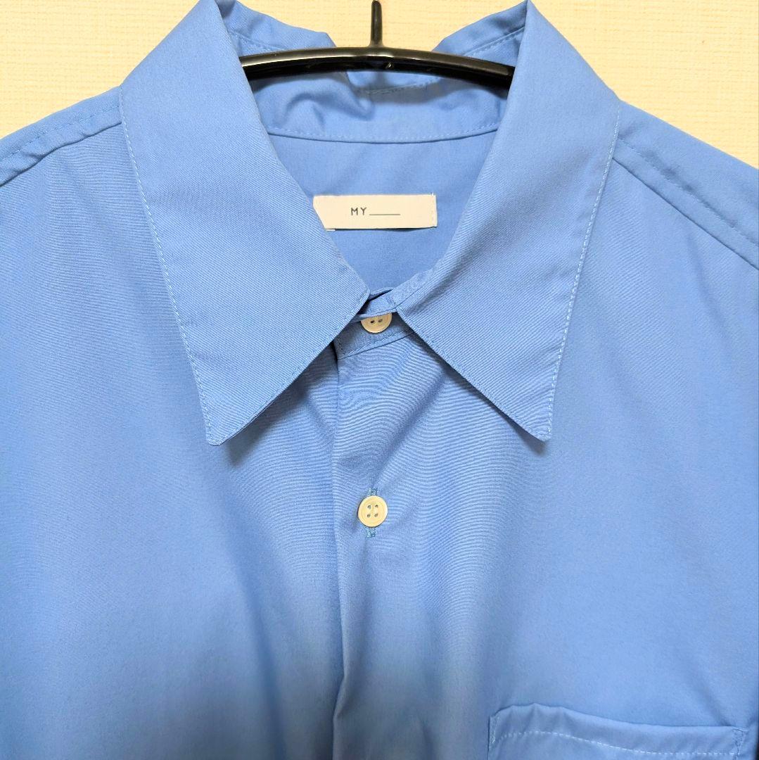 1LDK MY___ | 24AW定番レギュラーカラーシャツ サックスブルー 2