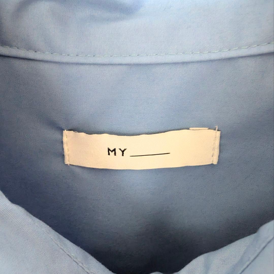 1LDK MY___ | 24AW定番レギュラーカラーシャツ サックスブルー 2