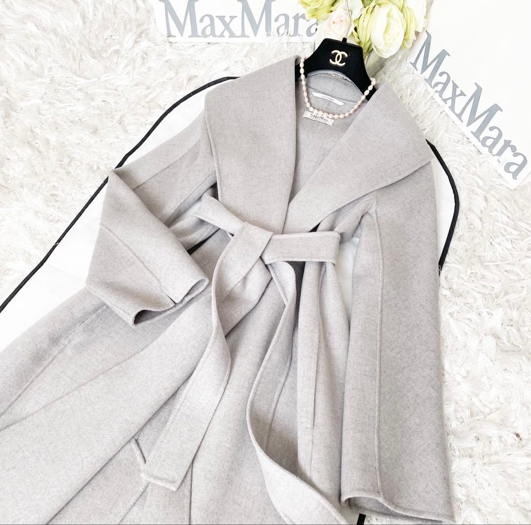 ★新品同様★マックスマーラ S MaxMara クチートアマーノ ロングコート★