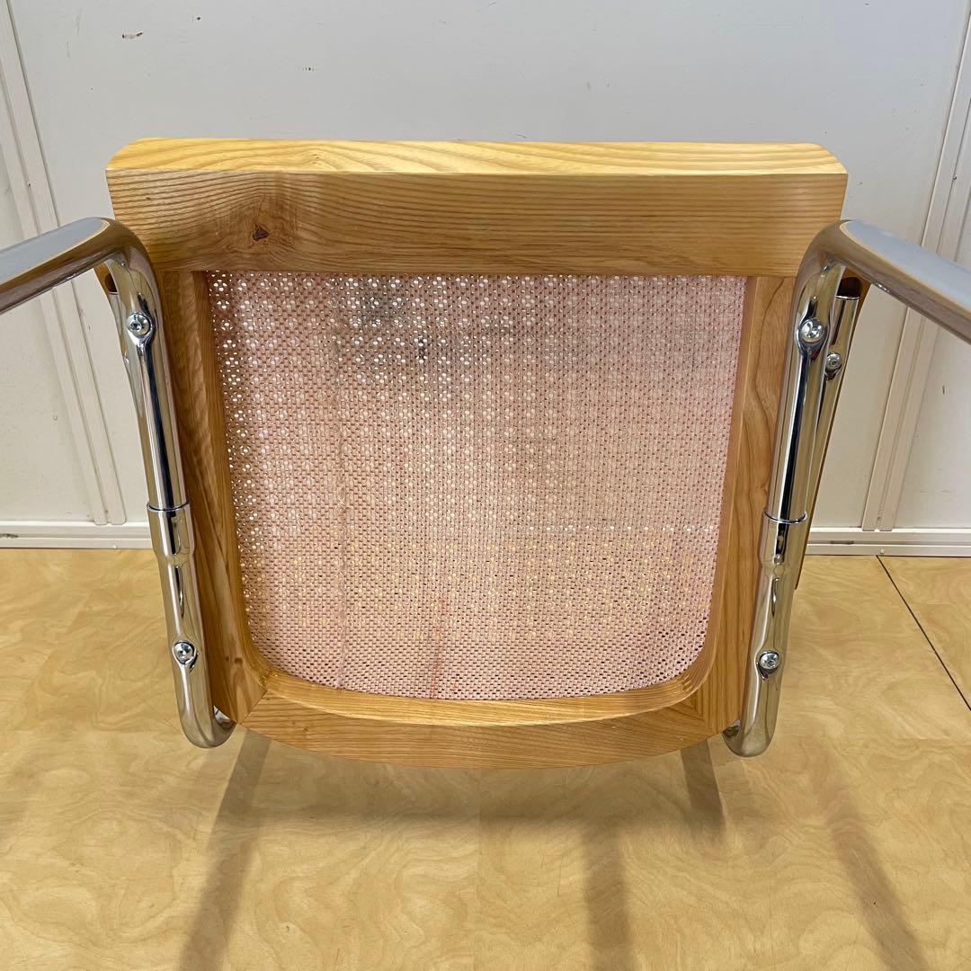 チェスカチェア リプロダクト マルセルブロイヤー アームチェア 椅子 籐 ラタン