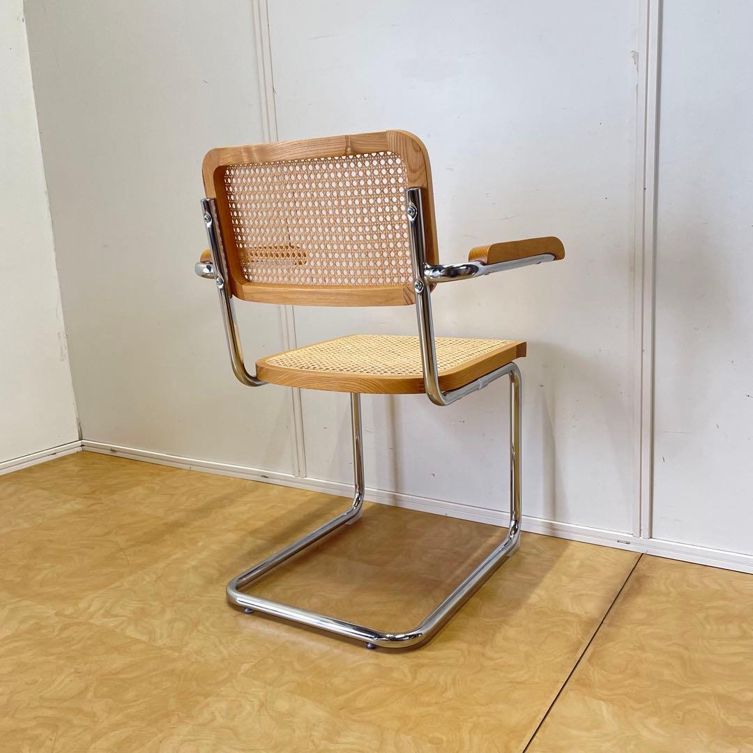 チェスカチェア リプロダクト マルセルブロイヤー アームチェア 椅子 籐 ラタン