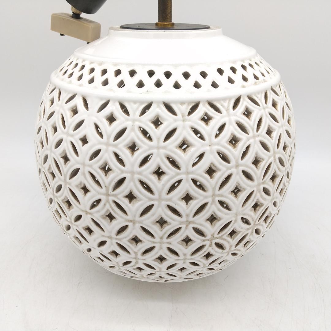 2887番 ジャパニーズモダン 陶器製 ペンダントランプ 照明