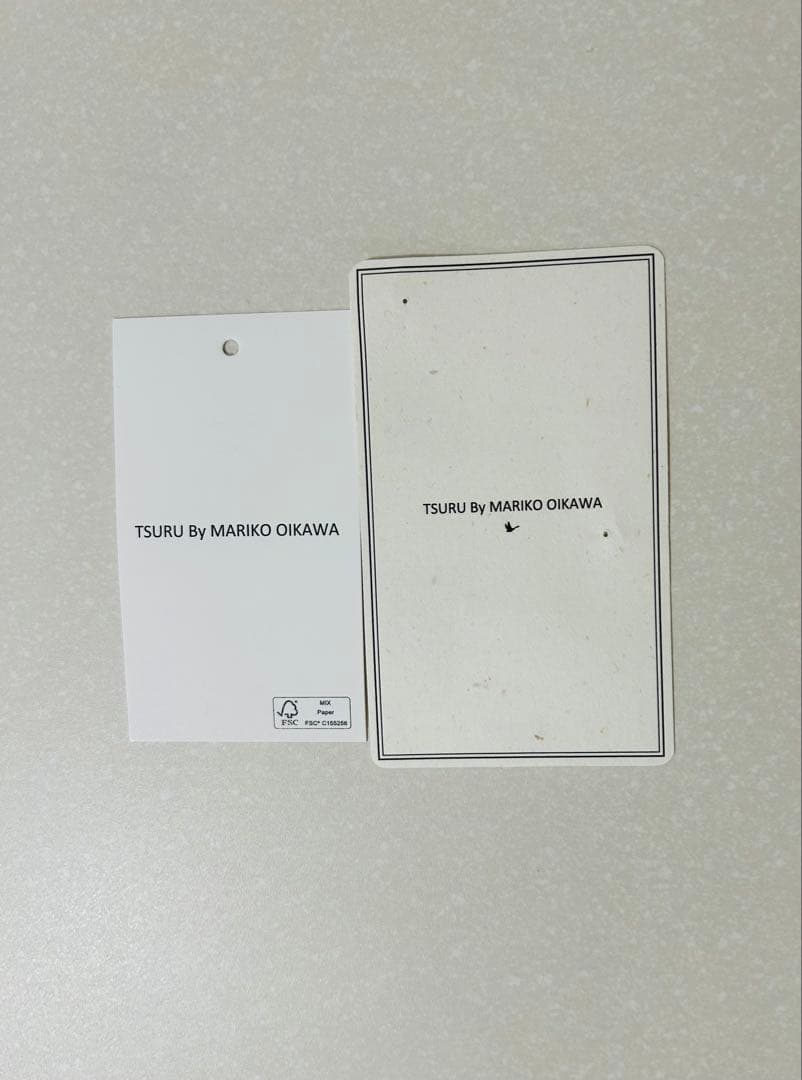 ツルバイマリコオイカワ　リボン　ピアス　Tear