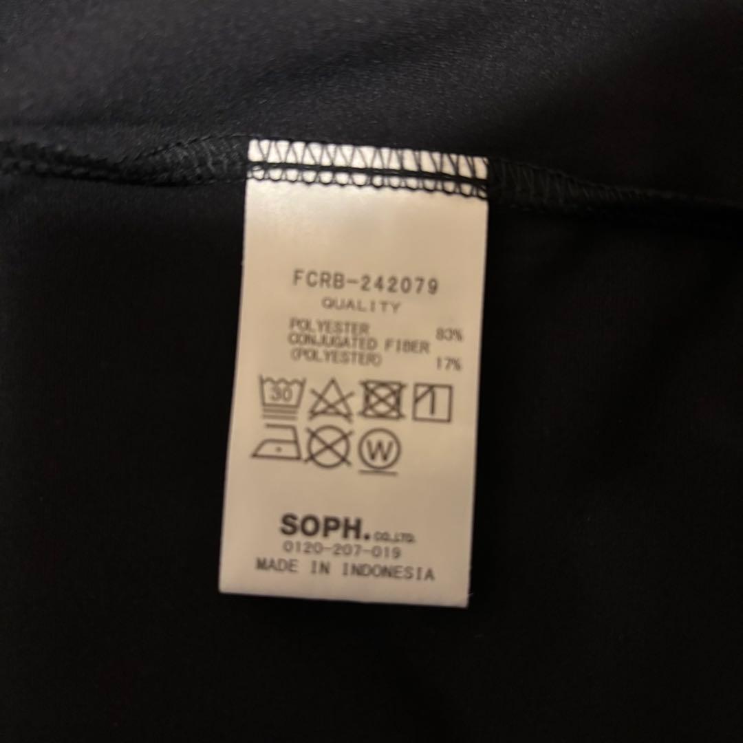 24AW F.C. Real Bristol モックネットップ 黒M 新品