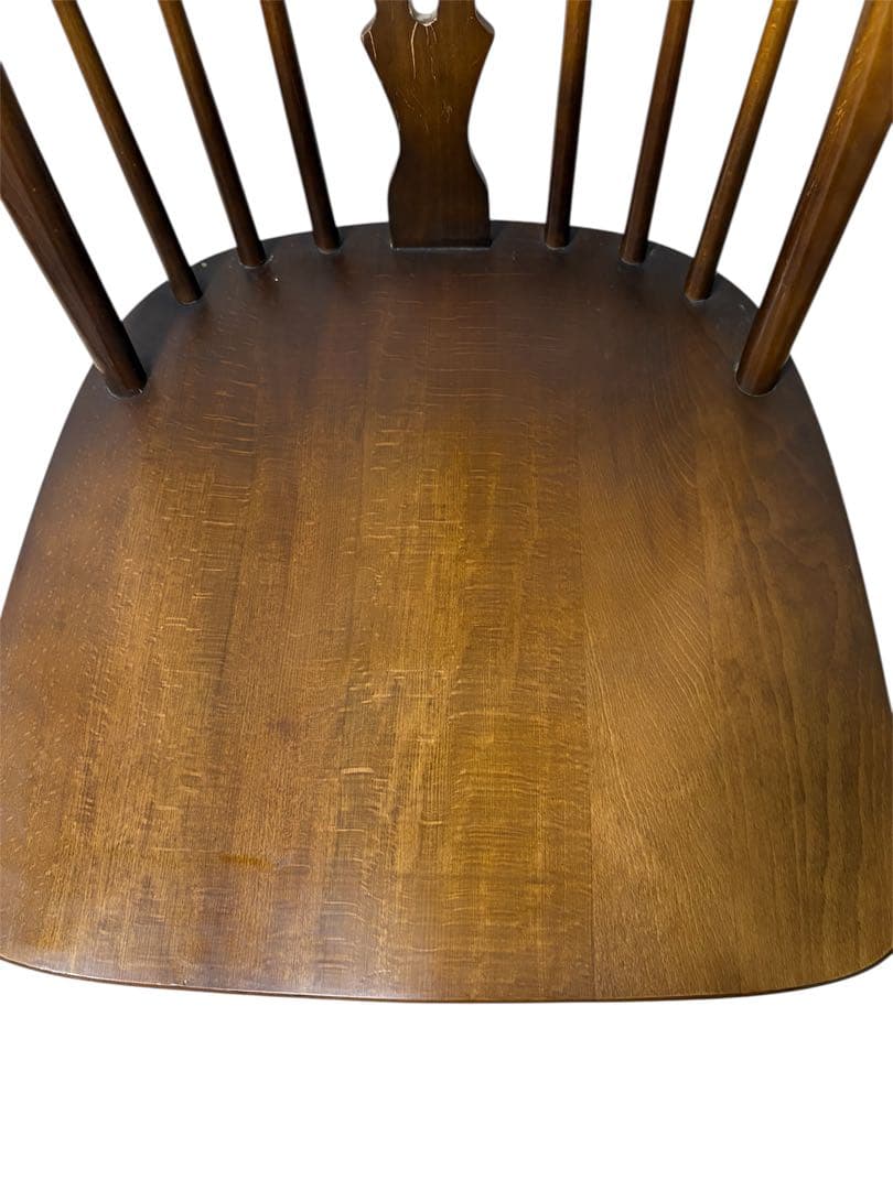 飛騨産業　キツツキマーク　アンティーク　ダイニングチェア　ウィンザーチェア