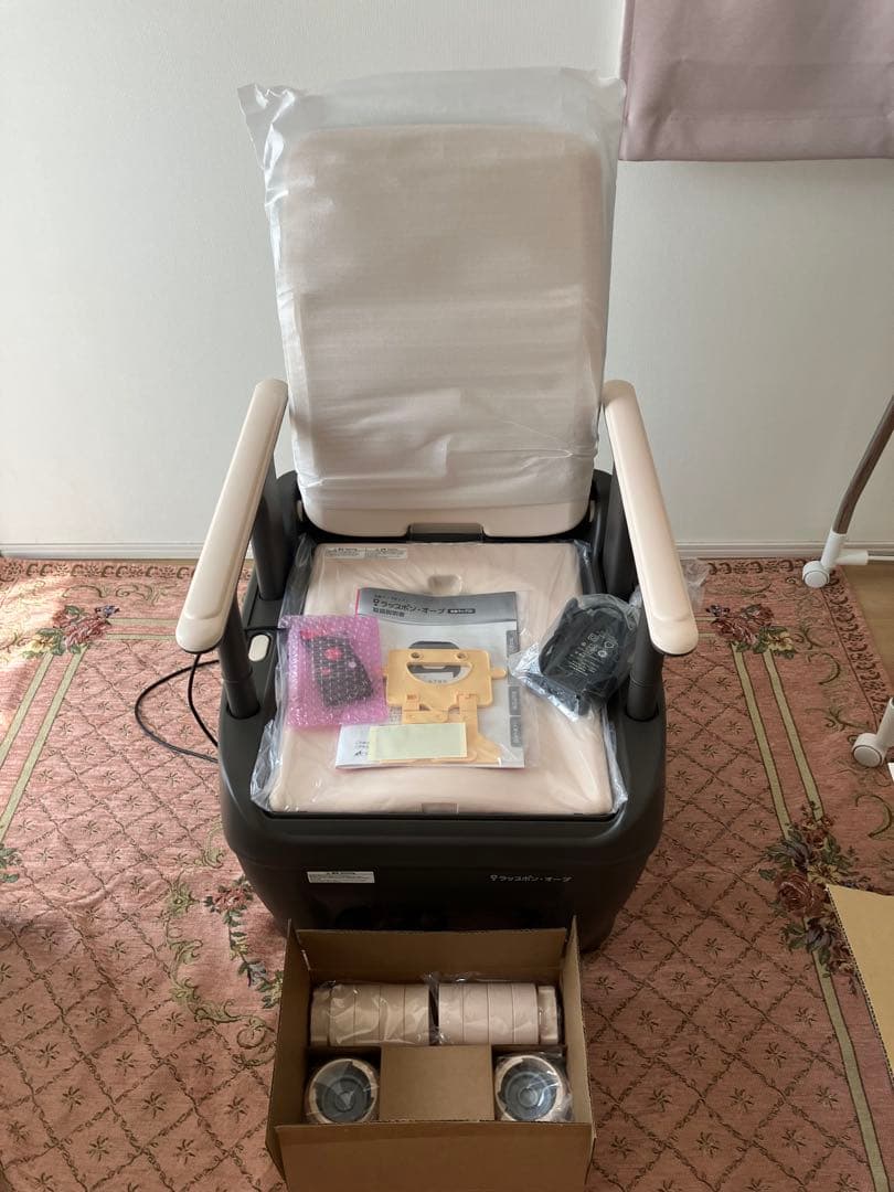 ラップポン オーブ 自動ラップ式 簡易トイレ