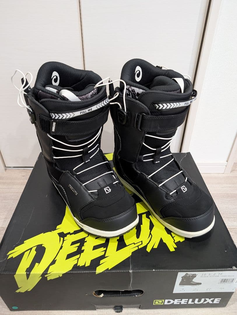 美品 《DEELUXE》スノーボードブーツ ブラック 27.5cm