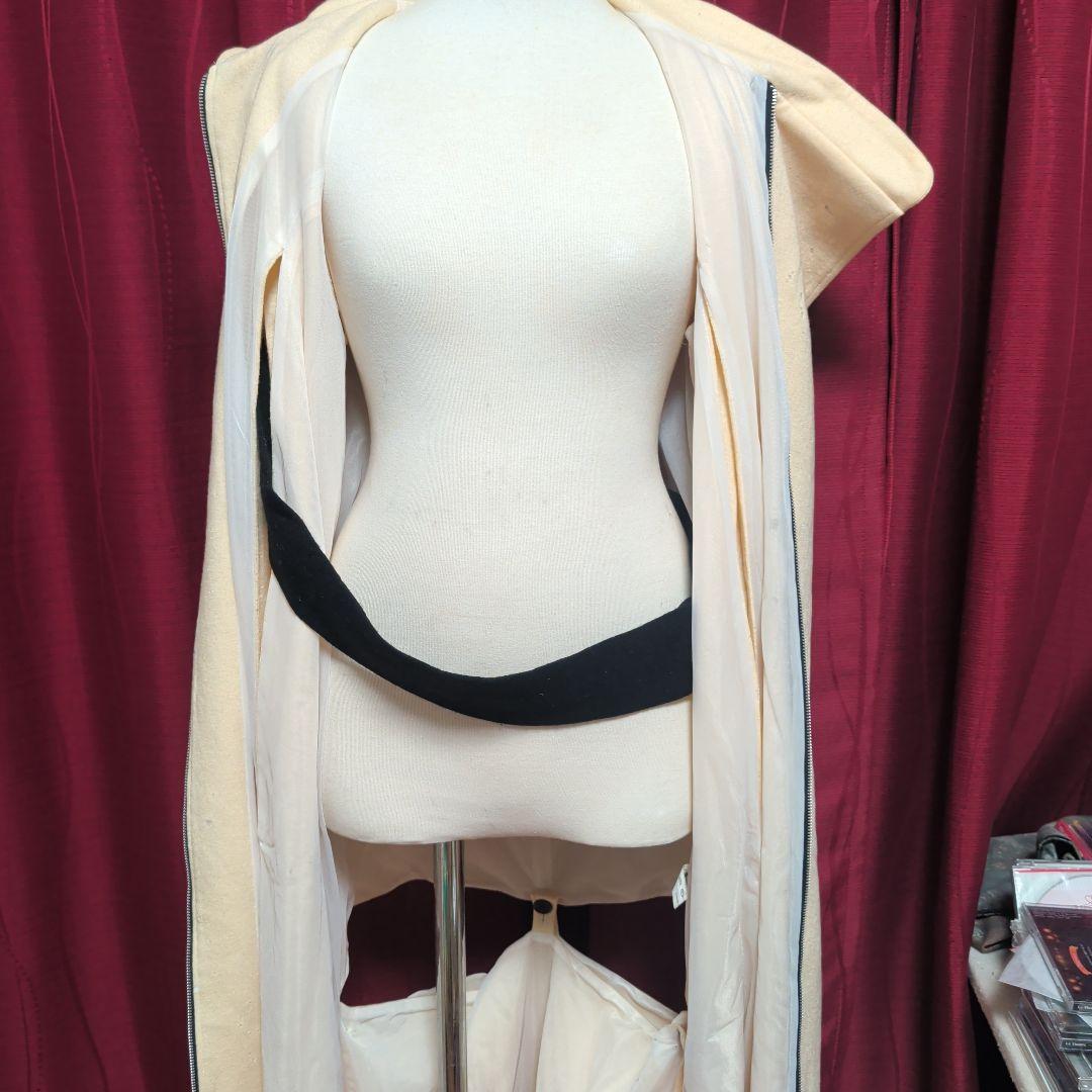 【ジャンク品】alice auaa　初期タグ　ロング白コート　アリスアウアア