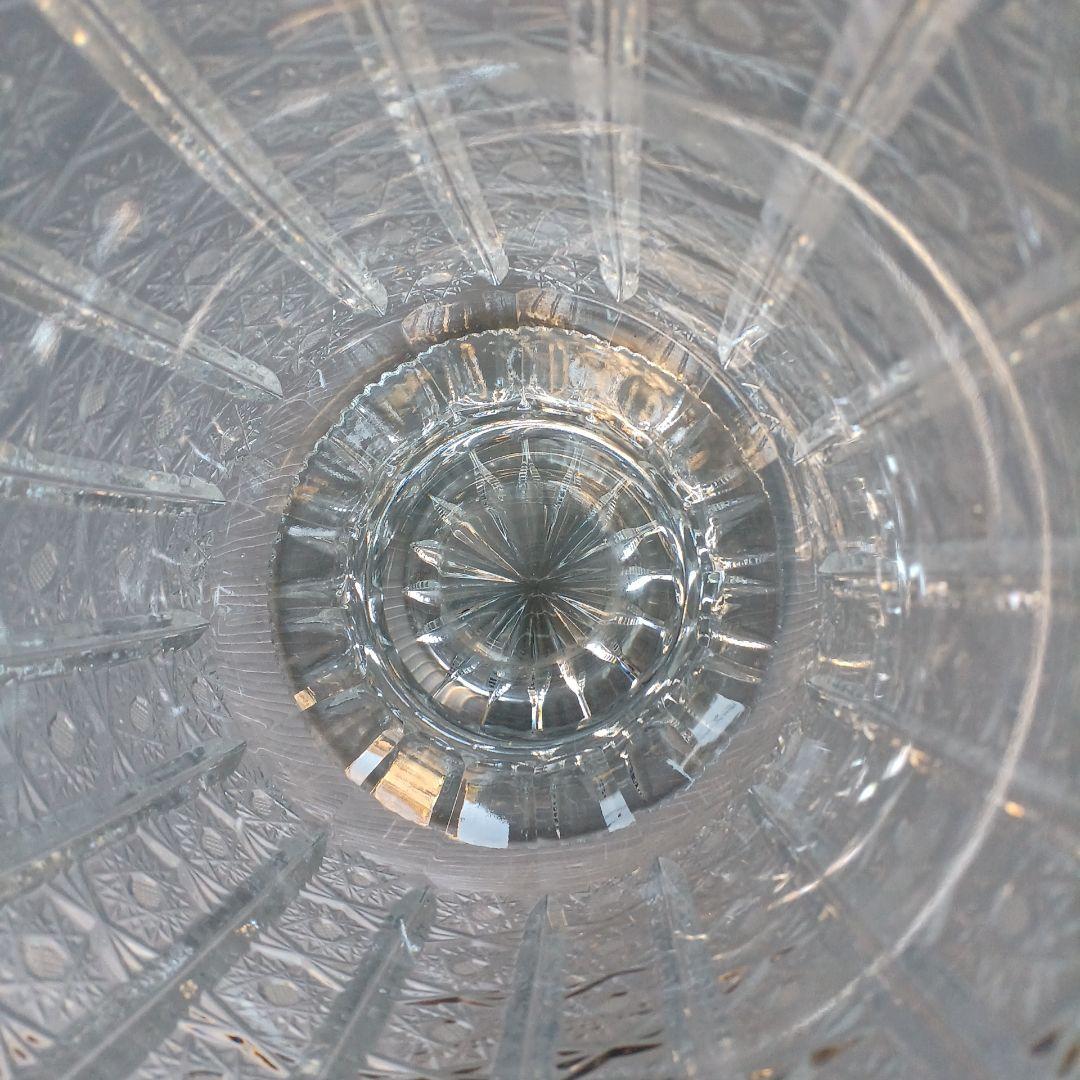 VITRON　ヴィトロメタン　クリスタルガラス　フラワーベース　花瓶