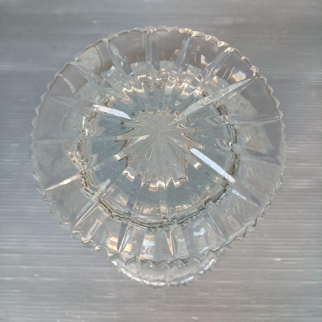 VITRON　ヴィトロメタン　クリスタルガラス　フラワーベース　花瓶