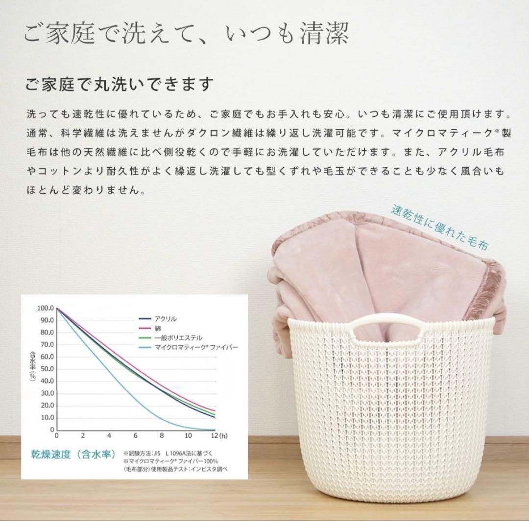 【最終】日本製 NIKKE インビスタ マイクロマティーク 毛布シングル 未使用