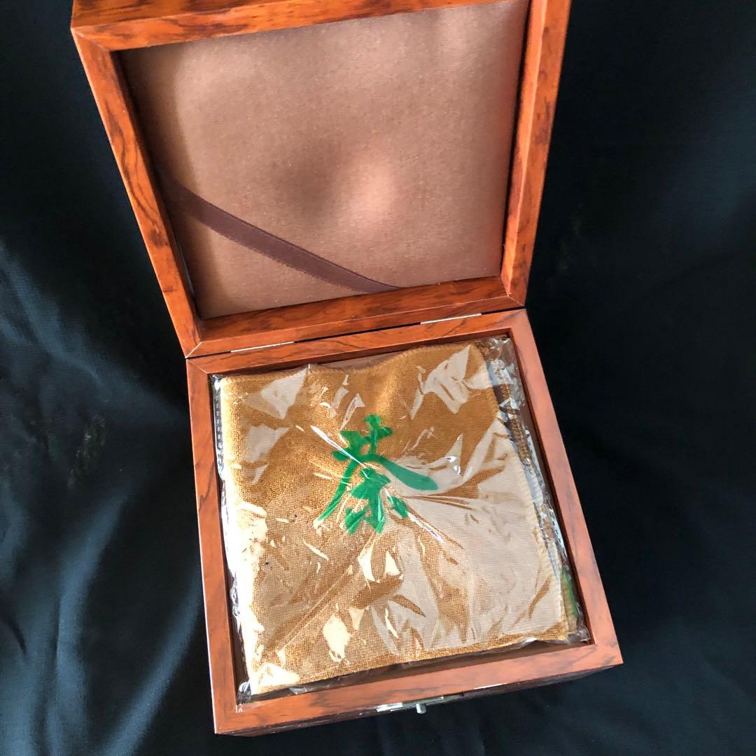 未使用　巨匠の紫砂急須　収納木箱付き　作家さんの名作　手作り　ハンドメイド