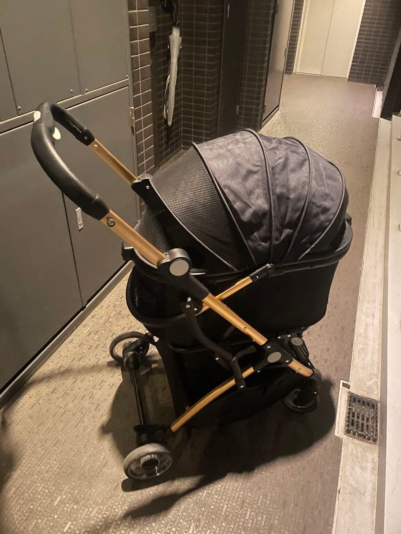 3WAYペットカート ブラック