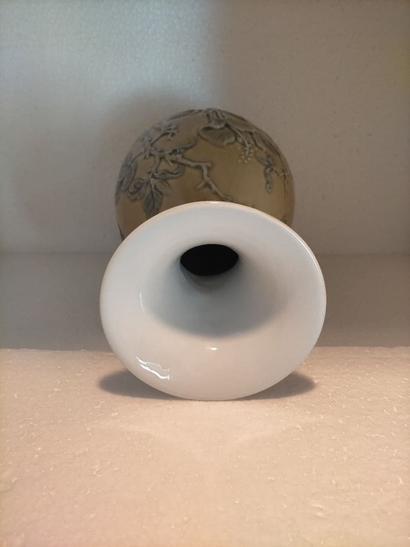 リヤドロ lladro 「sparrows and flowers vase」