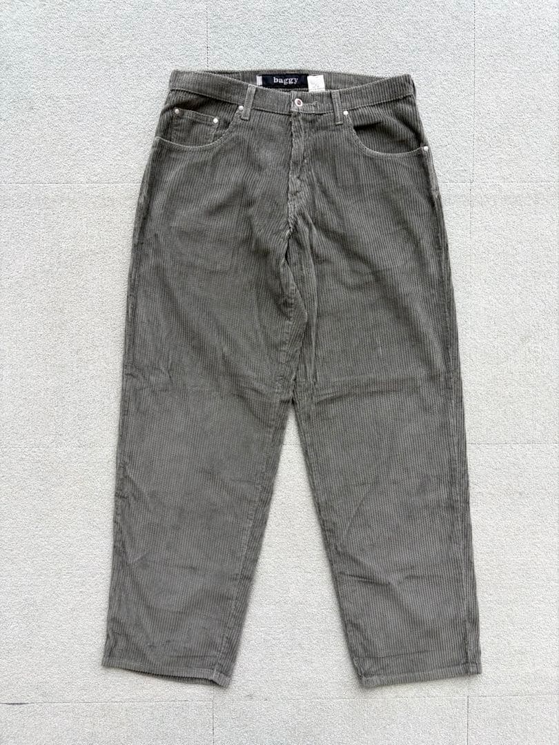 Livi's Silver Tab Baggy コーデュロイパンツ 34×34