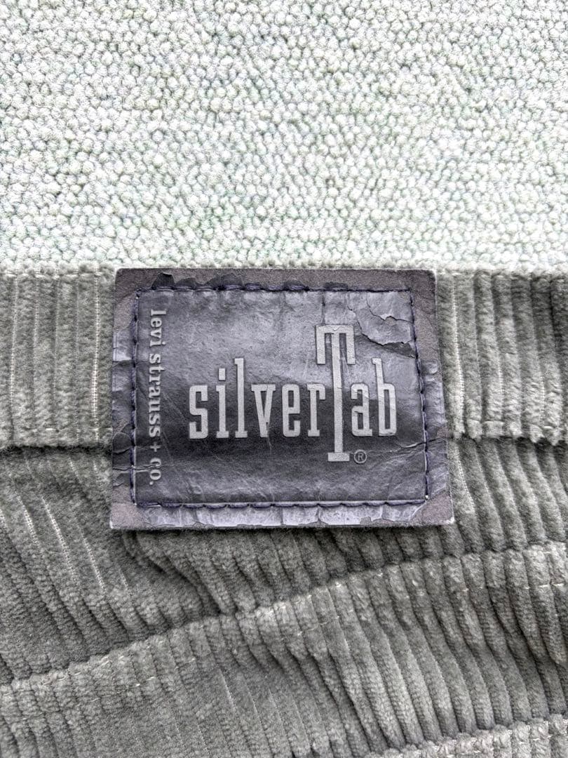 Livi's Silver Tab Baggy コーデュロイパンツ 34×34